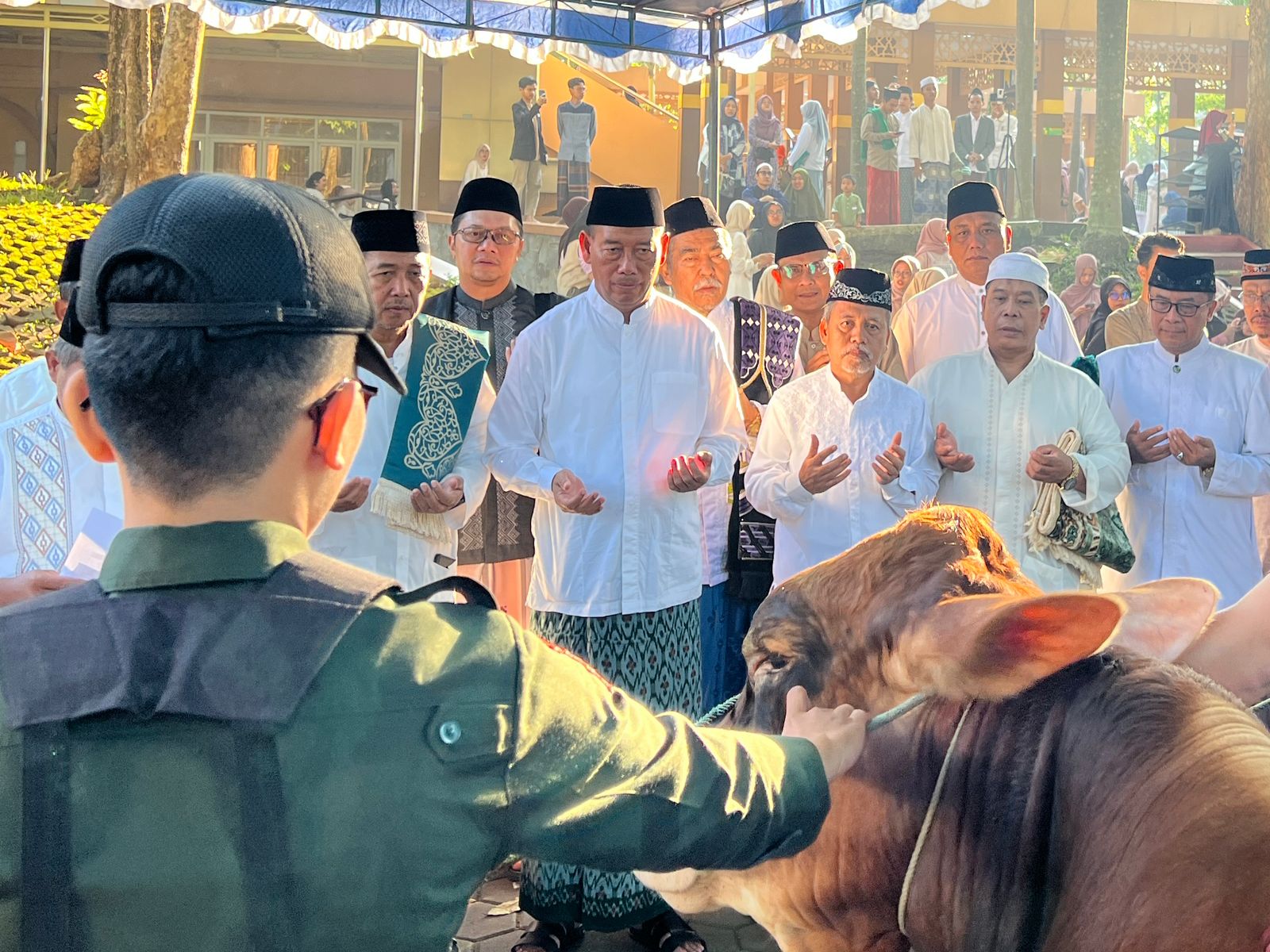 UNNES Teguhkan Nilai Kepedulian Sosial melalui Penyaluran Hewan Kurban UNNES Teguhkan Nilai Kepedulian Sosial melalui Penyaluran Hewan Kurban